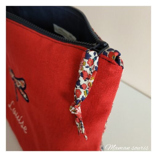 Trousse de toilette brodée – Image 5