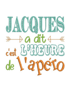 Jacques a dit c'est l'heure de l'apéro
