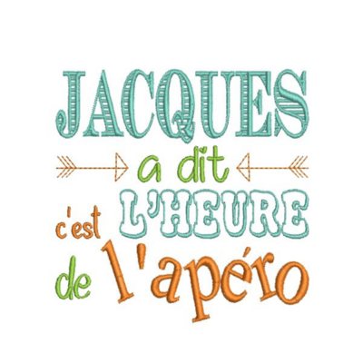 Jacques a dit c'est l'heure de l'apéro