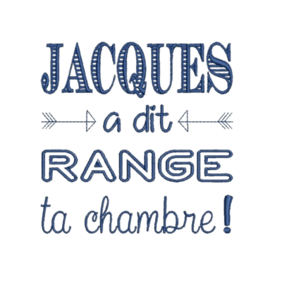 Jacques a dit range ta chambre