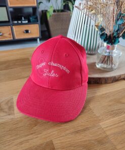 Casquette enfant brodée personnalisée
